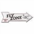 thumbnail image 3 of SignMission P-ARROW8-999863 8 x 24 in. Wide Fly Zone Arrow Sign, 3 of 4