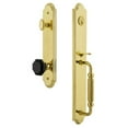 thumbnail image 3 of Grandeur Arcfgrlyo_Esetd_Na Arc Solid Brass Rose Dummy Full Plate 'F' Grip Handleset -, 3 of 5