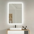 thumbnail image 4 of Altair Aurora Frameless Anti-Fog Dimmable LED Vanity Mirror, 3 Sizes, 4 of 11