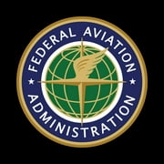 Federal Aviation Administration FAA Sticker Decal - Self Adhesive Vinyl - Weatherproof - Made in USA - airline airport aircraft airplane