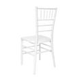 thumbnail image 2 of White ToughResin Mono-Frame Chiavari Chair by Chivari, 2 Chair Bundle by Chivari, 2 of 6