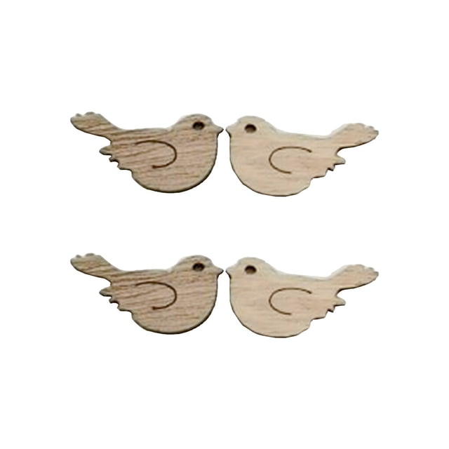 Toystoory 100 piezas de piezas de suministros de adorno arte animales en forma de encanto en blanco fiesta Scrapbooking álbum de fotos Type3 NO3