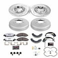 thumbnail image 3 of PowerStop Front and Rear Z36 Truck & Tow Brake Pad Rotor Drum and Shoe Kit Fits: CHEVROLET GMC ISUZU Select Models K15236DK-36, 3 of 10