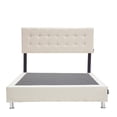 thumbnail image 2 of Box Base Cama Queen Size + Cabecera Bilbao Beige, 2 of 7
