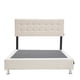 thumbnail image 2 of Box Base Cama Queen Size + Cabecera Bilbao Crema + Almohada 2Pack + Protector Cloud + Sabanas Softy + Edredon Homy, 2 of 8