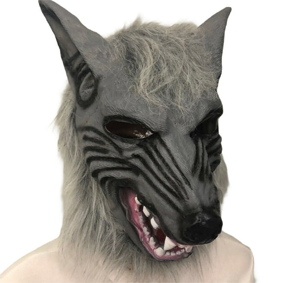 SUNSIOM Halloween Gorilla Headwear Funny Full Head Monkey Headgear Animal Costume Cosplay Prop for Adults