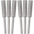 thumbnail image 1 of Pack Burr Grinding Stone File, Chainsaw Sharpener 4.8 Inch (Silver), 1 of 5