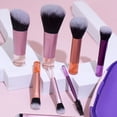 thumbnail image 4 of Portable Makeup Brush Set for Foundation Blush Eye Shadow 10Pcs Tiny Full Complete Cosmetic Brushes, 4 of 7
