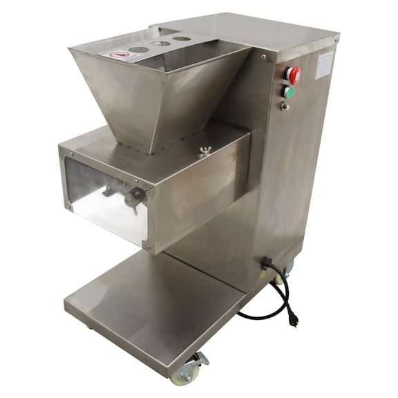 INTSUPERMAI Commercial Electric Meat Slicer Meat Cutter Grinder Machine Stainless Steel 800Kg/H 3mm Blades