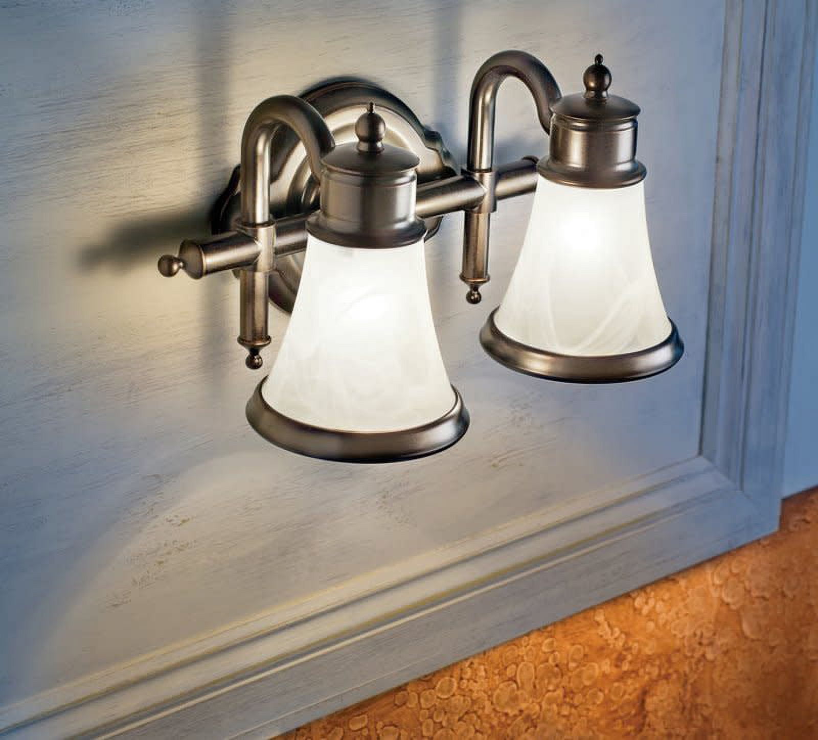 Moen Yb9861 9" Wide Victorian 1 Light Bathroom Fixture From The Waterhill Collection -