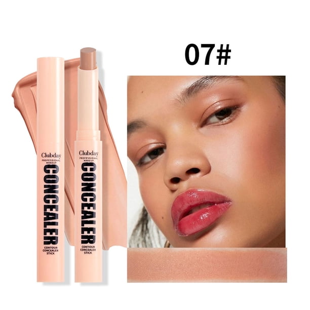 Xihbxyly mi cuenta Corrector en barra contorneado para rostro y cuerpo, natural, tridimensional, mate, resistente al agua, 2,5 g