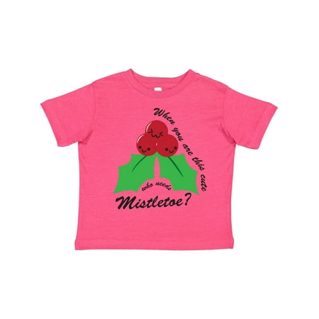 

Inktastic Mistletoe Gift Toddler Boy or Toddler Girl T-Shirt