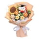thumbnail image 2 of Set de regalo de graduación 2025: ramo de flores de punto con bolsa de regalo de oso de graduación, oso de punto, 2 of 6