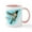 White/Pink Inside, variant on CafePress - Ruby Throated Hummingbird Mug - 11 oz Ceramic Mug - Novelty Coffee Tea Cup