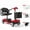 Red, variant on Electric Mobility Scooter for Adults, 350W 4-Wheel, 15.3 Miles, 5.2 MPH, 300LBS Load, Upgraded Footrest: 30% Extra Comfort, Anti-Tip Wheels, Removable Battery, LED Headlight & Basket