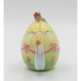 thumbnail image 4 of Ceramic Egg Shaped Teapot with Easter Rabbits 16 Ounce, 4 of 4