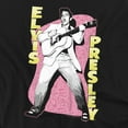 thumbnail image 2 of Elvis Presley T-Shirt Pink Rock Unisex Graphic Tee For Men & Women, 2 of 7