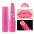 thumbnail image 2 of SDJMa Matte Jelly Lipstick Moisturizing Lip Oil Matte Velvet Lipstick Not Easy To Fade Color Red Black Star Rose Lipstick (B), 2 of 4