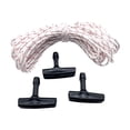 thumbnail image 1 of 3 piezas Cordón de cable de tirón con manijas de arranque Mango ergonómico Reemplace directamente accesorios versátiles de 10 m cuerdas para céspedes, 1 of 7