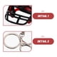 thumbnail image 3 of unbranded 2Ud Llavero Casco De Fútbol Americano Multicolor Con Para Llaves Y, 3 of 6
