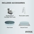 thumbnail image 4 of Intex Prism Frame Above Ground 18' x 48" Pool Set w/ 6 Replacement Filters, 4 of 10