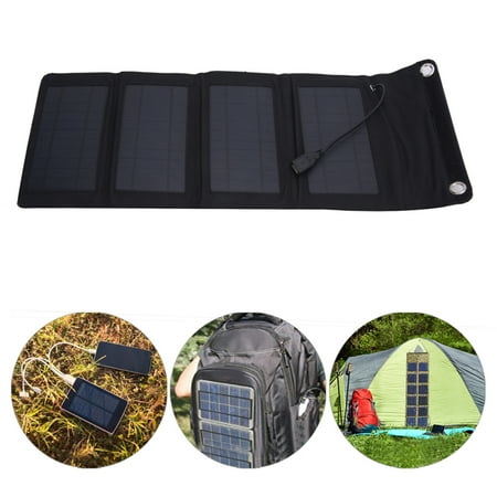 7W Eco-worthy Solar Panel Solar Panel Charger, Outdoor Solar Panel ...