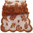 thumbnail image 2 of 2 Pack Thanksgiving Table Runner with Maple Leaves Lace Festival Table Runner Thanksgiving Table Decorations for Parties & Gatherings, 100% Polyester, 13x72 Inch, 2 of 6