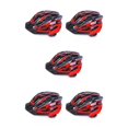 thumbnail image 1 of ZheElen PC Confortable Vélo pour Hommes - Léger Résistance à l'Air Réduite Résistance aux Impacts Réglable Sans Fardeau Conduite Noir Rouge 5Ensemble, 1 of 6