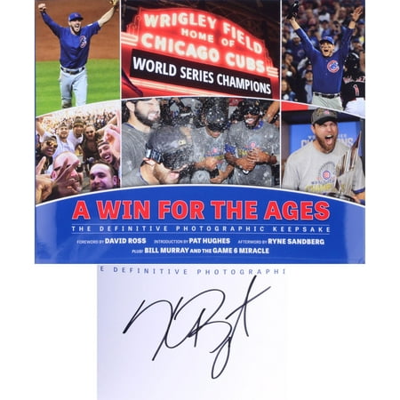 Kris Bryant Chicago Cubs 2016 MLB World Series Champions Autographed A Win for the Ages Book - Fanatics Authentic Certified