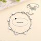thumbnail image 4 of Silver/gold/rose Gold Double Chain Bracelet Women Layered Bracelet For Women Gift, 4 of 4