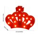 thumbnail image 3 of Lámpara de noche LED con forma de corona – Funciona con pilas – Decoración de pared de plástico estilo princesa para dormitorio juvenil y fiesta de cumpleaños, 3 of 6