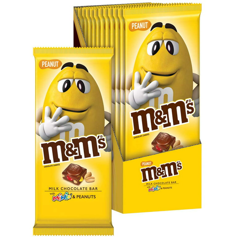 M&M's M&M'S MINIS, Milk Chocolate Candy Bar, 4 Oz