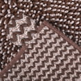thumbnail image 4 of Unique Bargains Non Slip Absorbent Chenille Bathmat Washable Soft Bath Rug Brown 20" x 30", 4 of 7