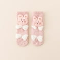 thumbnail image 4 of SDJMa 3D Baby Winter Slipper Socks Cute Knee High Socks Infants Toddlers Stockings Boy Girls Fleece Warm Sock, 4 of 5