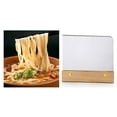 thumbnail image 3 of Stainless Steel Pizza Scraper Wooden Handle Bread Blade Pastry Spatulas Cutter, 3 of 9