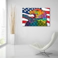 thumbnail image 6 of Epic Art 'American Eagle' by Dean Russo, Acrylic Glass Wall Art, 36"x24", 6 of 8