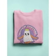 thumbnail image 3 of Queen Of Ghosting Sweatshirt Women -Smartprints Designs, Female Large, 3 of 4