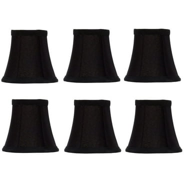 Red Silk 5 Inch Empire Clip On Chandelier Lamp Shade Set Of 6 Com Red Silk 5 Inch Empire Clip On, Urbanest Chandelier Lamp Shades Home Depot