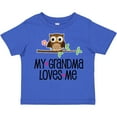 thumbnail image 3 of Inktastic Grandma Loves Me Girls Owl Girls Toddler T-Shirt, 3 of 5