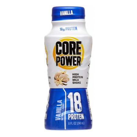 Core Power Protein Shake, Vanilla, 18g Protein, 4 Ct