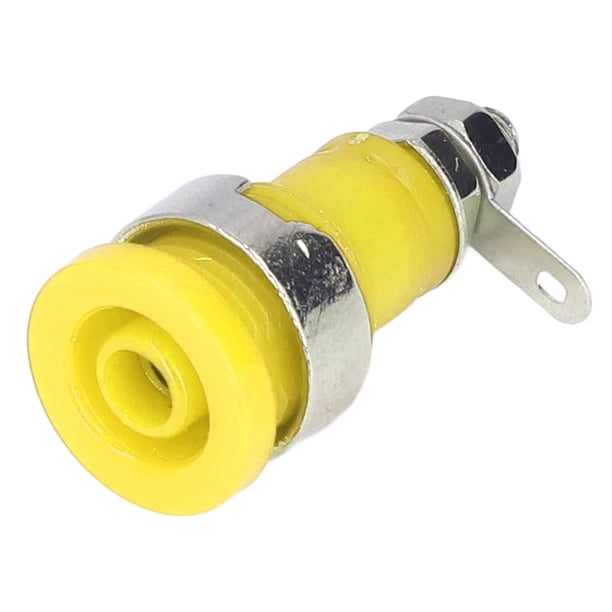 Conector tipo banana, 50 piezas Conector tipo banana Conector tipo banana de 4 mm Conector tipo banana Ultra sensible