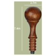 thumbnail image 3 of 2uds. Mango de madera antiguo para invitaciones de boda sello de cera artesanal (13), 3 of 7