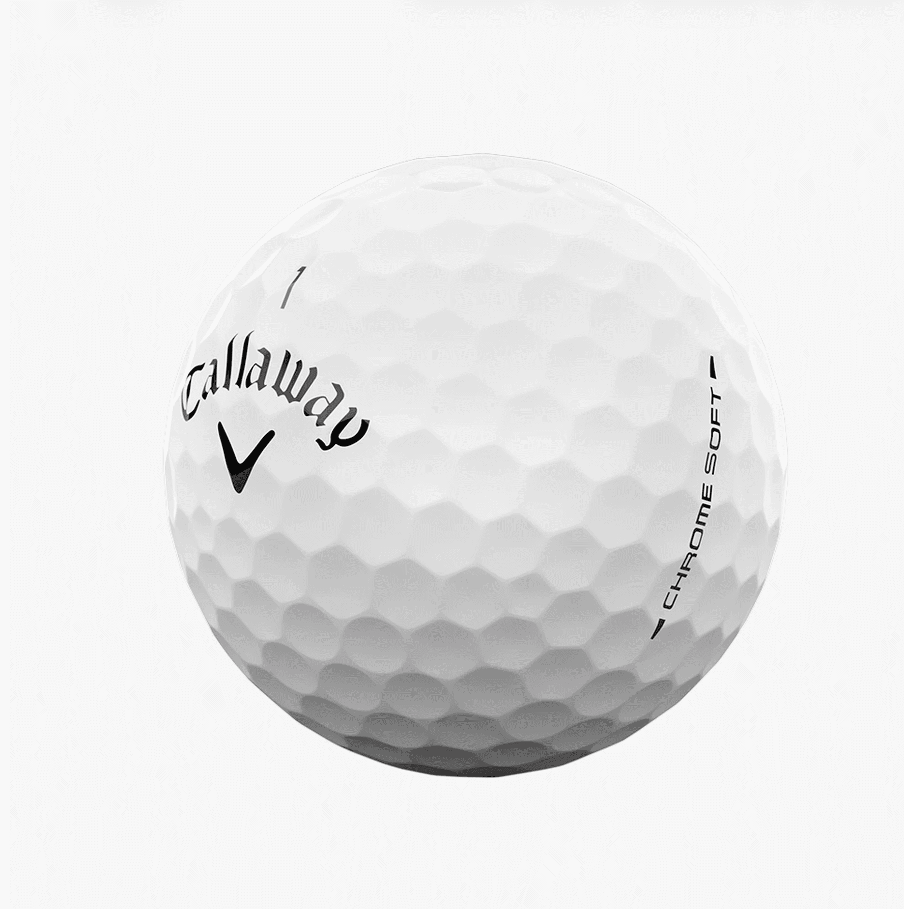 (2 pack) Callaway Chrome Soft Golf Balls, White, 12pk
