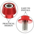 thumbnail image 3 of OULII 2pcs Motorcycle Lift Stand Bolts Aluminum Alloy Red for Motorcycle Riders, 3 of 8