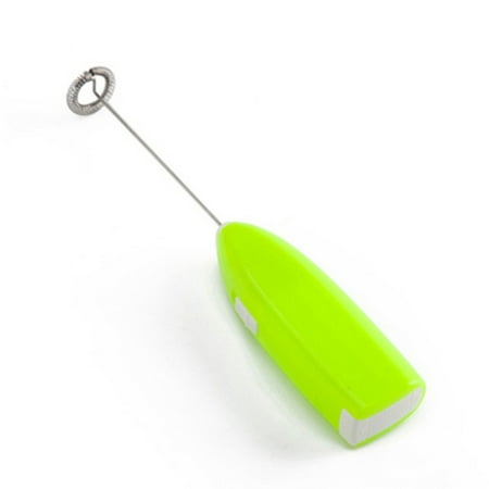 

Zeeyh Handheld Coffee and Cappuccino Mixer Automatic Milk Foam Maker Milk Frother Egg & Milkshake Whisk Green
