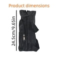 thumbnail image 5 of Saddle Water Bottle Holder with Pocket, Saddlebags for Horses with Adjustable Strap, Horse Riding Accessory, Easy to Attach, Black, 5 of 5