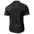 thumbnail image 6 of Golf Shirts for Men Short Sleeve Tshirts Shirt Mens Business Casual Solid Color Pullover Button Collared Breathable Going-Out Athletic Tees Tops, 6 of 8