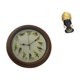 thumbnail image 5 of Elegante Reloj De Pared Con Canto De Pájaros Y Estatua De Mujer Africana, Adorno De Mesa, Escultura Creativa De Resina Para Comedor Y Centro De Mesa De Decoración Del Hogar., 5 of 7