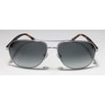 thumbnail image 3 of NEW JACK SPADE MORTON MENS/WOMENS SHIELD FULL-RIM GRADIENT RUTHENIUM AUTHENTIC BRAND NAME RETRO CONTEMPORARY PILOT FRAME GRADIENT GRAY LENSES 60-14-140 SUNGLASSES/SHADES, 3 of 9