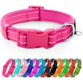 thumbnail image 1 of Collar de perro acolchado de neopreno reflectante azuza para perros medianos, 1 of 5